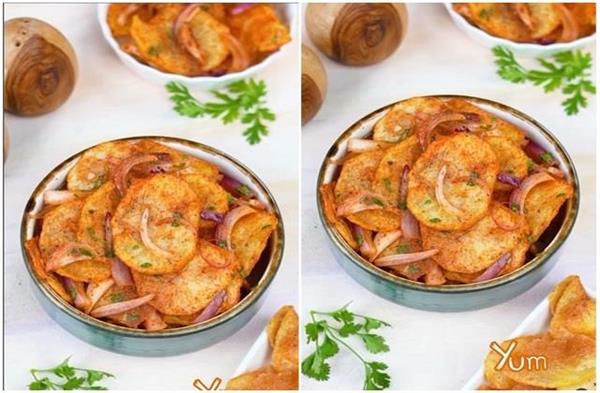 instant chips snack  recipe