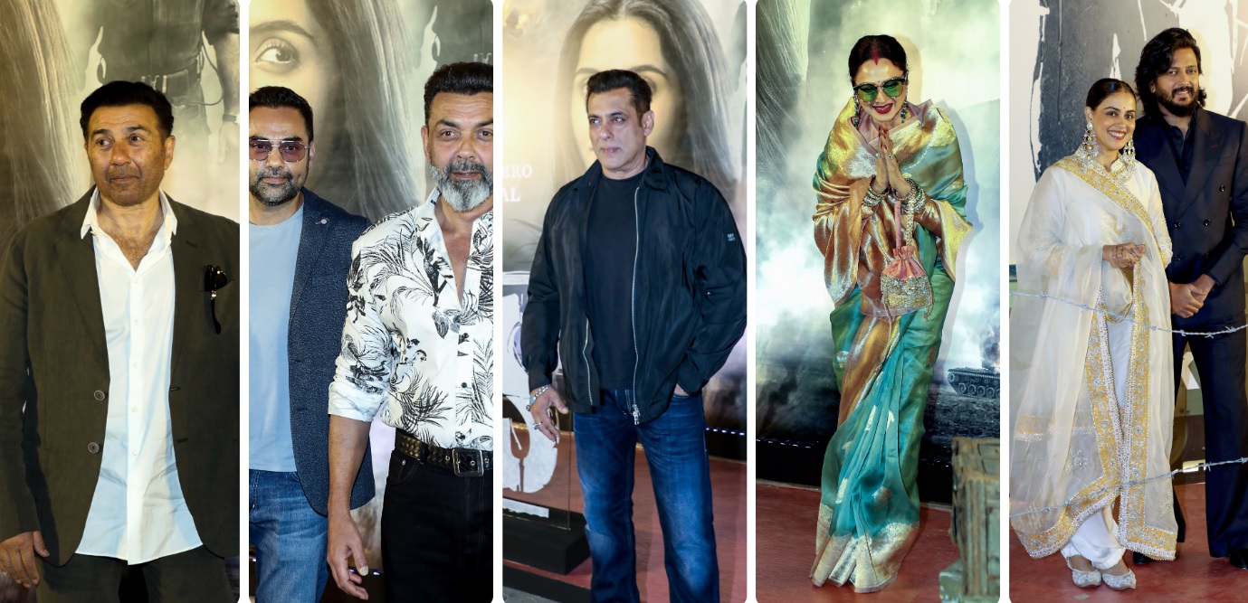 ਧਰਮਿੰਦਰ ਦੀ ਆਖ਼ਰੀ ਫਿਲਮ ‘ਇੱਕੀਸ’ ਦੀ ਸਪੈਸ਼ਲ ਸਕ੍ਰੀਨਿੰਗ ’ਚ ਬਾਲੀਵੁੱਡ ਸਿਤਾਰਿਆਂ ਦਾ ਹੋਇਆ ਇਕੱਠ