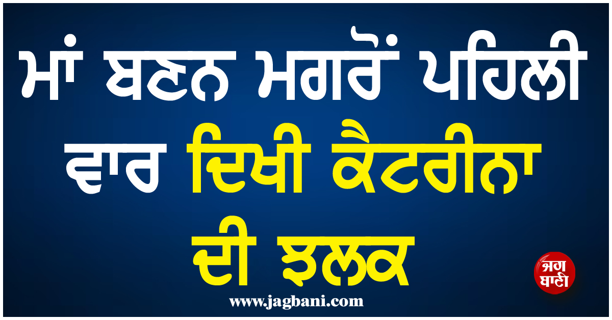 ਮਾਂ ਬਣਨ ਮਗਰੋਂ ਪਹਿਲੀ ਵਾਰ ਦਿਖੀ ਕੈਟਰੀਨਾ ਦੀ ਝਲਕ, ਵਿਆਹ ਦੀ ਚੌਥੀ ਵਰ੍ਹੇਗੰਢ ''ਤੇ ਪਤੀ ਵਿੱਕੀ ਨੇ ਸਾਂਝੀ ਕੀਤੀ ਤਸਵੀਰ