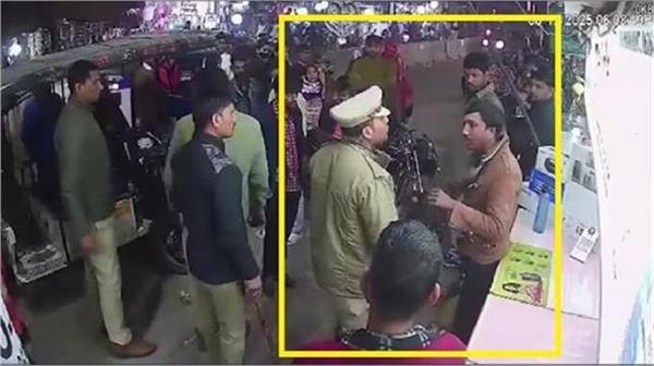 vehicle checking sub inspector youth slap