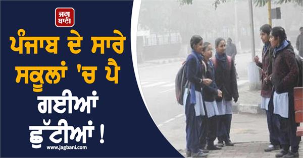 holidays have begun in all schools in punjab 
