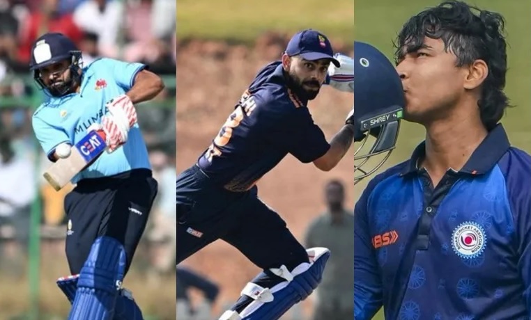 ਰੋਹਿਤ-ਵਿਰਾਟ ਤੋਂ ਵੈਭਵ ਤਕ, ਇਕ ਦਿਨ ''ਚ 22 ਬੱਲੇਬਾਜ਼ਾਂ ਨੇ ਠੋਕੇ ਸੈਂਕੜੇ, ਬਣਿਆ ਨਵਾਂ ਵਿਸ਼ਵ ਰਿਕਾਰਡ