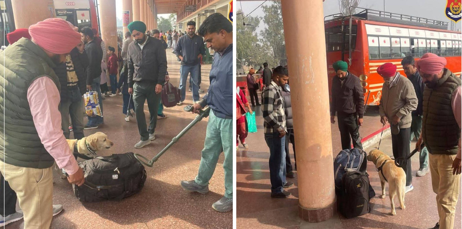 ਗੁਰਦਾਸਪੁਰ ਪੁਲਸ ਨੇ ਰੇਲਵੇ ਸਟੇਸ਼ਨ ਤੇ ਬੱਸ ਸਟੈਂਡ ਸਮੇਤ ਜਨਤਕ ਸਥਾਨਾਂ ’ਤੇ ਕੀਤੀ ਚੈਕਿੰਗ