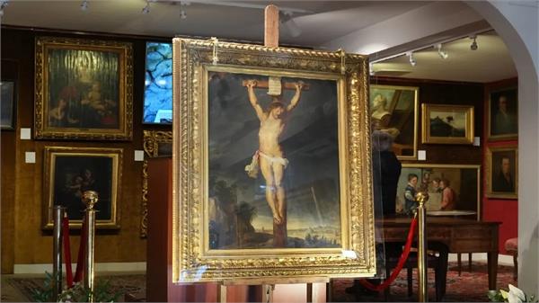 jesus christ  painting  auction