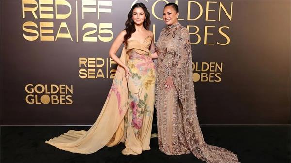alia bhatt honoured by golden globes at red sea film festival