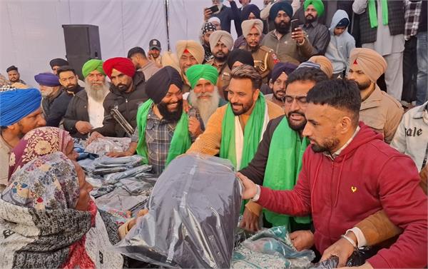 babbu mann reached tandi village of bholath