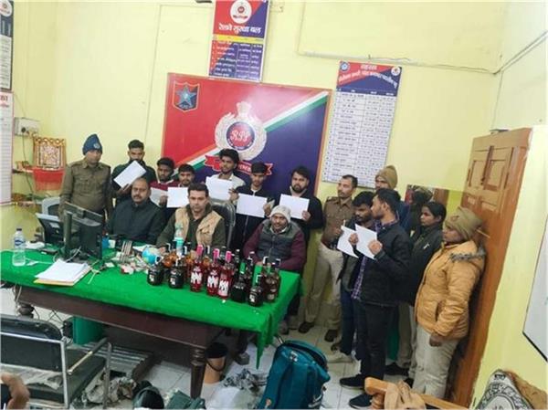 liquor racket on trains coach attendant supervisor among 8 arrested