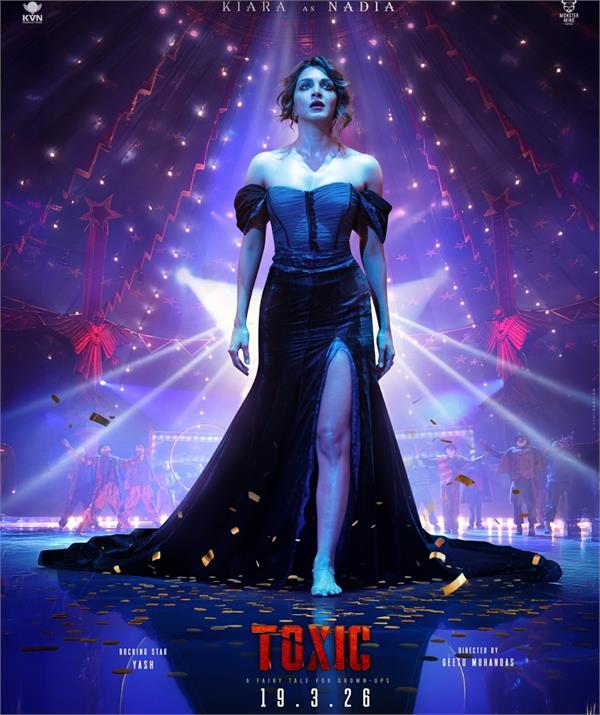 kiara advani  s look from film   toxic  a fairy tale for grown ups   released