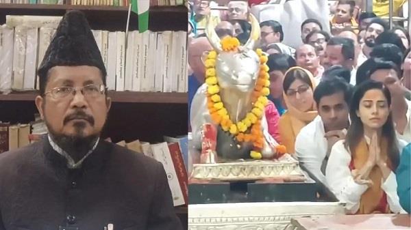 nusrat bharucha visits ujjain mahakal