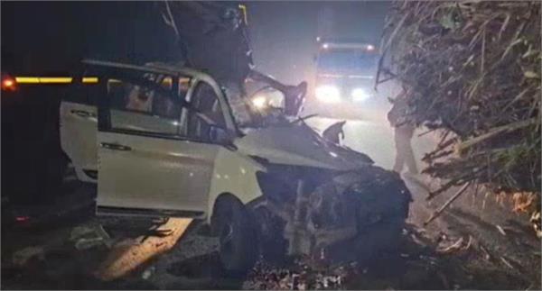 accident with family returning from chintpurni after offering obeisance