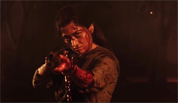 first glimpse of rashmika mandanna s film mysaa released