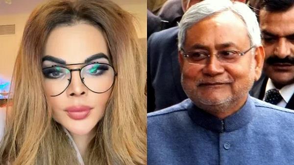 rakhi sawant bihar cm nitish kumar hijab controversy