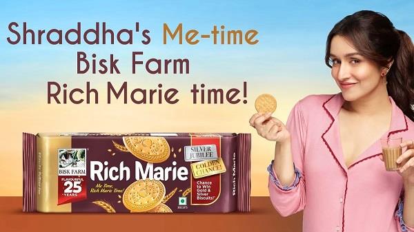 shraddha kapoor new ad of bisque farm