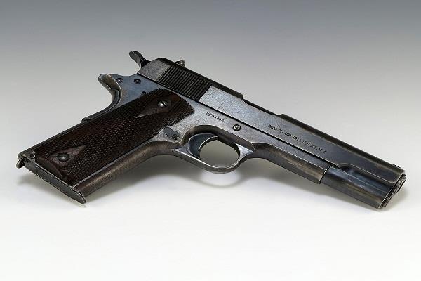 country made pistol recovered from person