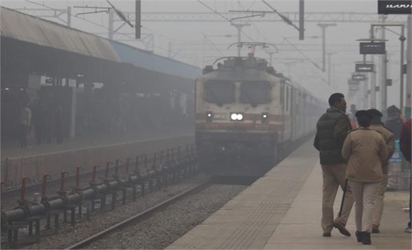 dozens of trains badly affected due to fog