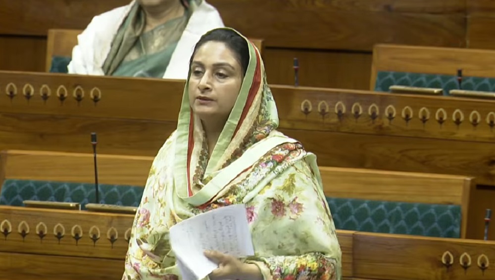 ਭਾਰਤ-ਅਮਰੀਕਾ ਵਪਾਰ ਸਮਝੌਤੇ ’ਤੇ ਮੁੱਦੇ 'ਤੇ ਬੋਲਣ ਦੀ ਸੰਸਦ 'ਚ ਨਹੀਂ ਦਿੱਤੀ ਜਾ ਰਹੀ ਇਜਾਜ਼ਤ : ਹਰਸਿਮਰਤ ਕੌਰ