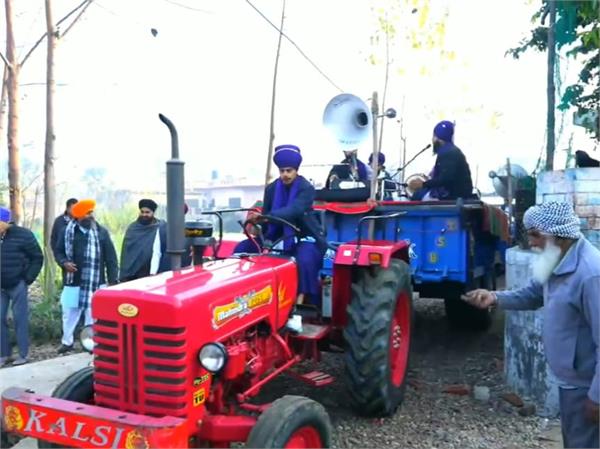 a nagar kirtan was organized in tanda