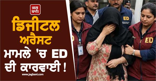 jalandhar ed action digital arrest scam case raids 5 states mastermind arrested