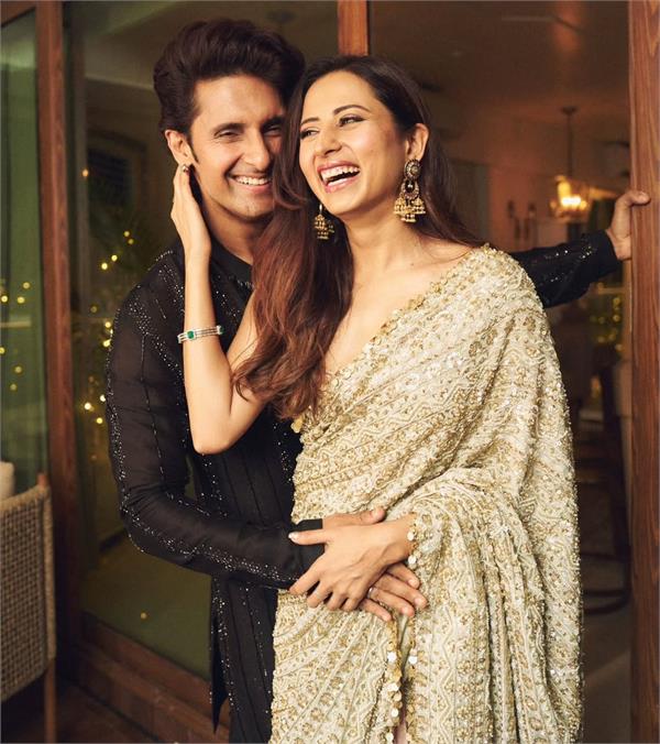 sargun mehta celebrates 12 years of wedding madness with ravi dubey