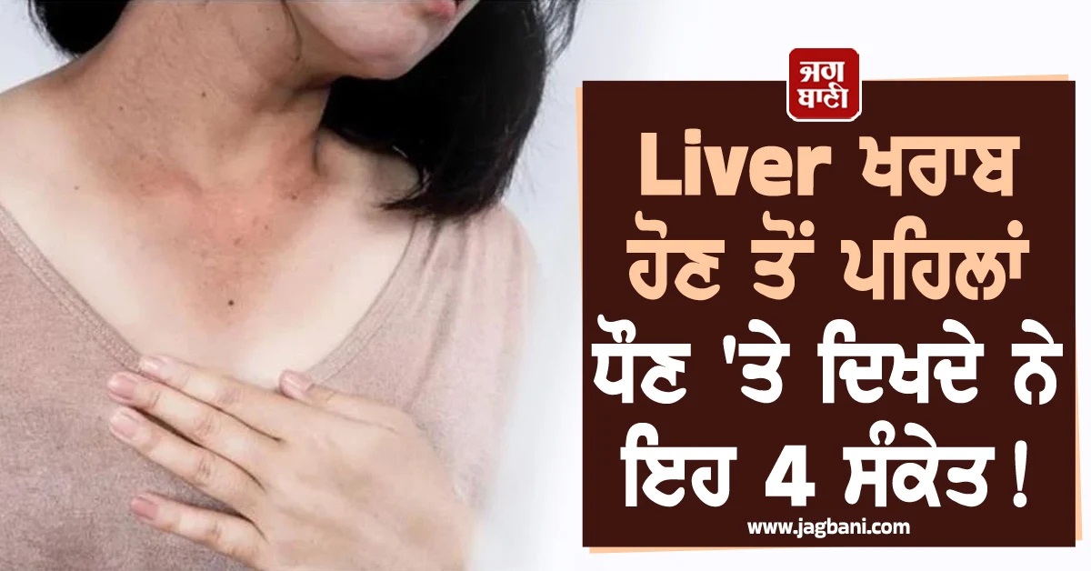 Liver ਖਰਾਬ ਹੋਣ ਤੋਂ ਪਹਿਲਾਂ ਧੌਣ ''ਤੇ ਦਿਖਦੇ ਨੇ ਇਹ 4 ਸੰਕੇਤ! ਨਾ ਕਰਿਓ Ignore