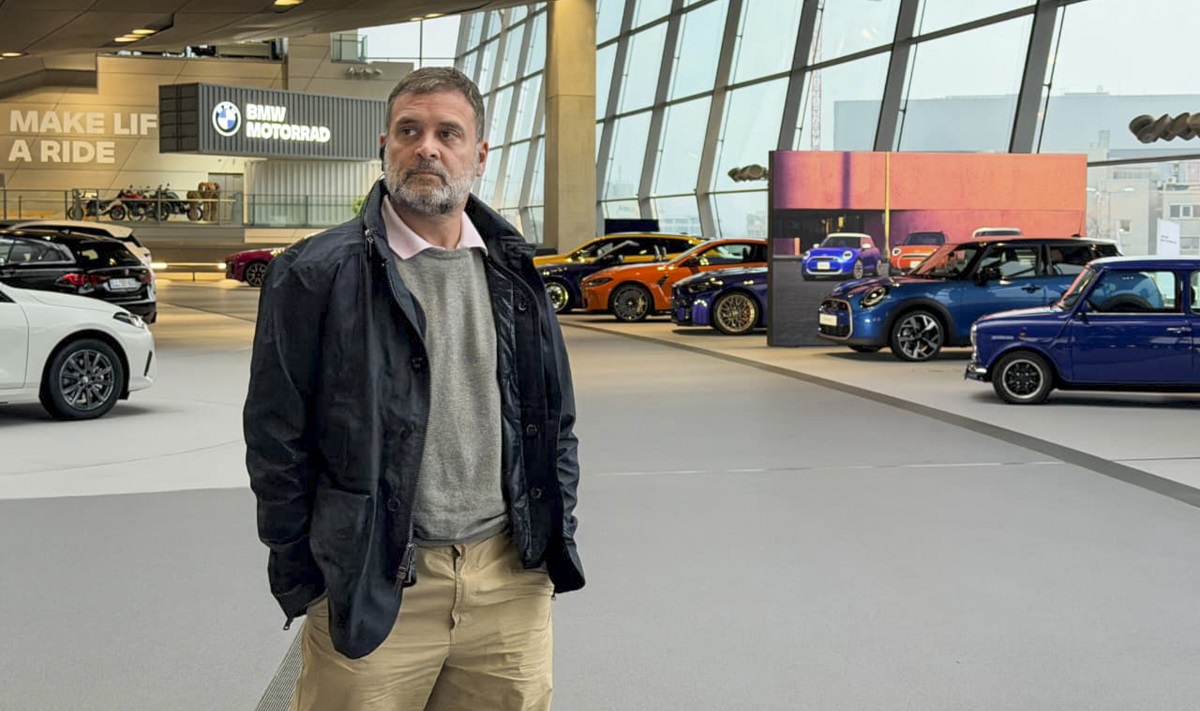 ਰਾਹੁਲ ਗਾਂਧੀ ਜਰਮਨੀ ਦੀ ਰਾਜਧਾਨੀ ਬਰਲਿਨ ਪਹੁੰਚੇ, ਓਵਰਸੀਜ਼ ਕਾਂਗਰਸ ਨੇ ਕੀਤਾ ਸਵਾਗਤ