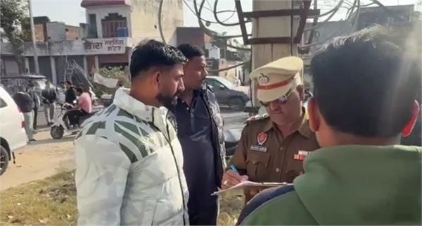 big incident in punjab  gun firing in hoshiarpur