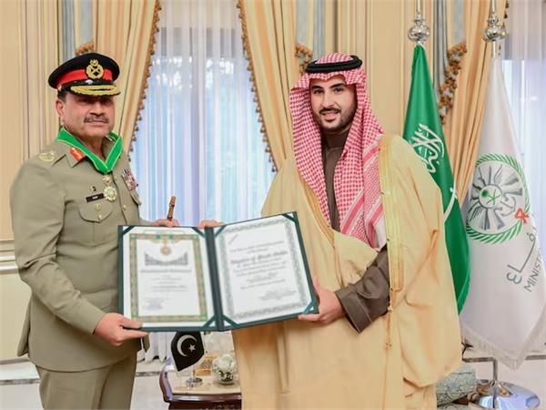 pakistan  asim munir  saudi arabia  highest honor