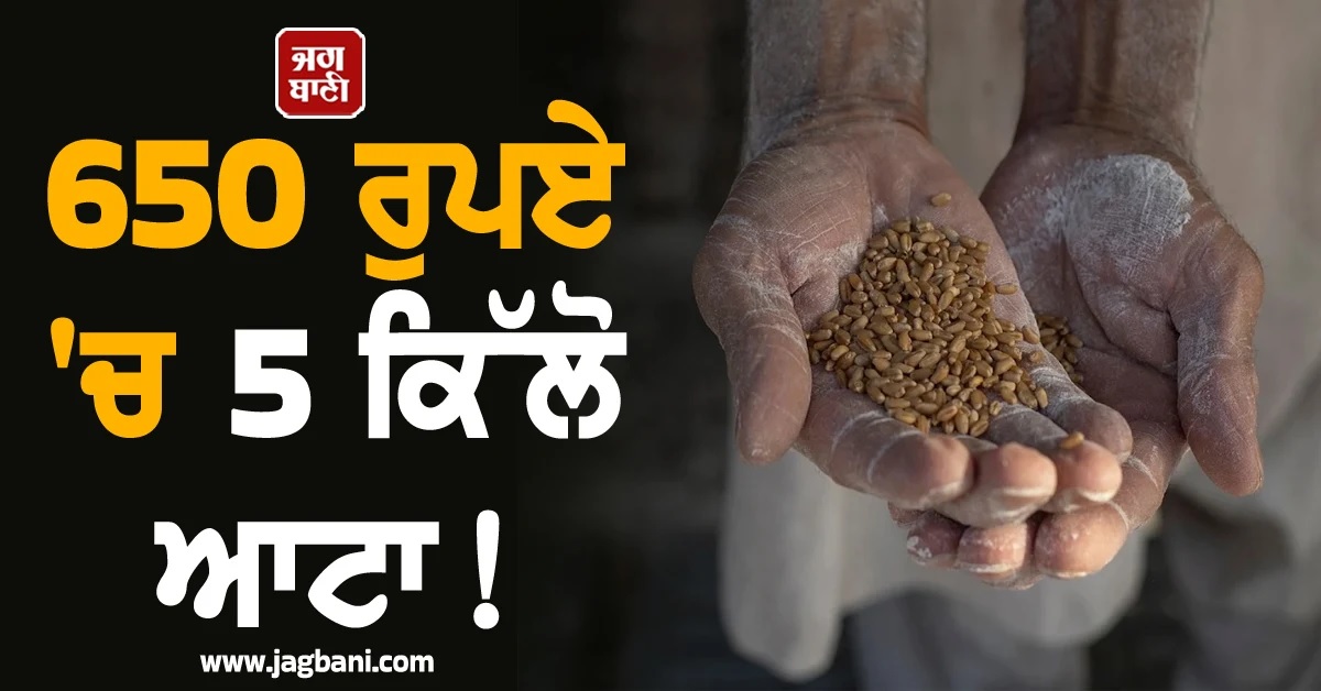 650 ਰੁਪਏ ''ਚ 5 ਕਿੱਲੋਂ ਆਟਾ! ਭ੍ਰਿਸ਼ਟਾਚਾਰ ਕਾਰਨ ਕਣਕ ਦੀ ਸਪਲਾਈ ਰੁਕੀ, Pak ਆਵਾਮ ਦਾ ਬੁਰਾ ਹਾਲ