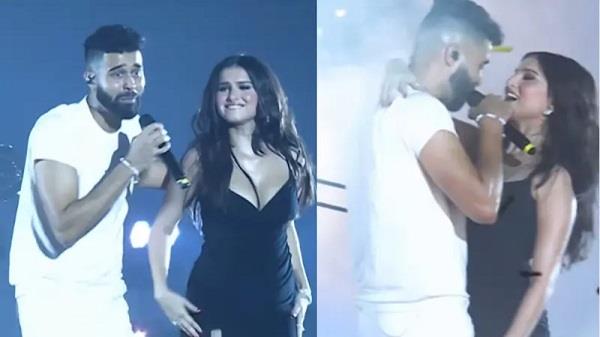 tara sutaria silence ap dhillon kiss video