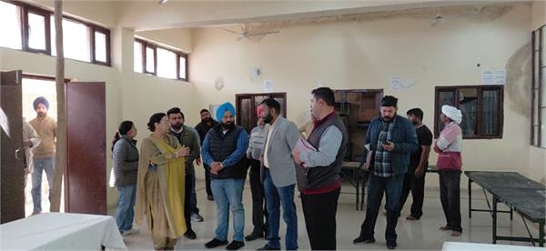 election observer kanwal preet brar visited the counting center