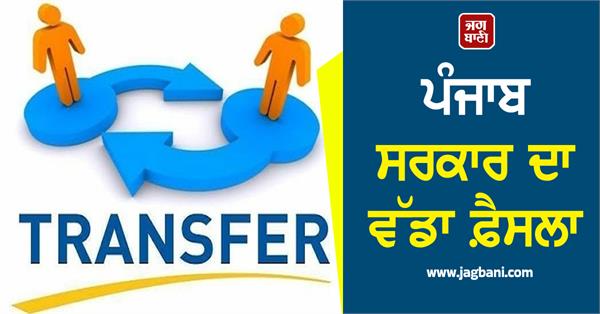 punjab government s big decision transfer of 2 ips officers