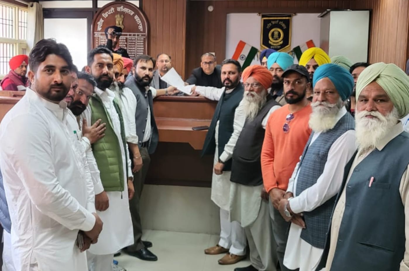 ਜ਼ਿਲ੍ਹਾ ਪ੍ਰੀਸ਼ਦ ਜ਼ੋਨ ਗਹਿਲ ਤੋਂ ਆਮ ਆਦਮੀ ਪਾਰਟੀ ਦੇ ਪੁਨੀਤ ਮਾਨ ਵੱਲੋਂ ਨਾਮਜ਼ਦਗੀ ਦਾਖ਼ਲ