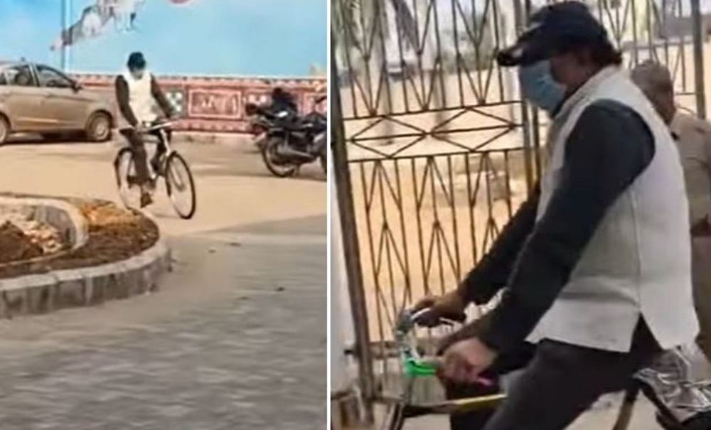 ਤੰਦਰੁਸਤੀ ਲਈ ਸਾਈਕਲ ’ਤੇ ਦਫ਼ਤਰ ਪਹੁੰਚੇ ਕੁਲੈਕਟਰ