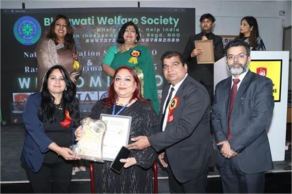 dr  tanuja tanu receives national garima award 2025
