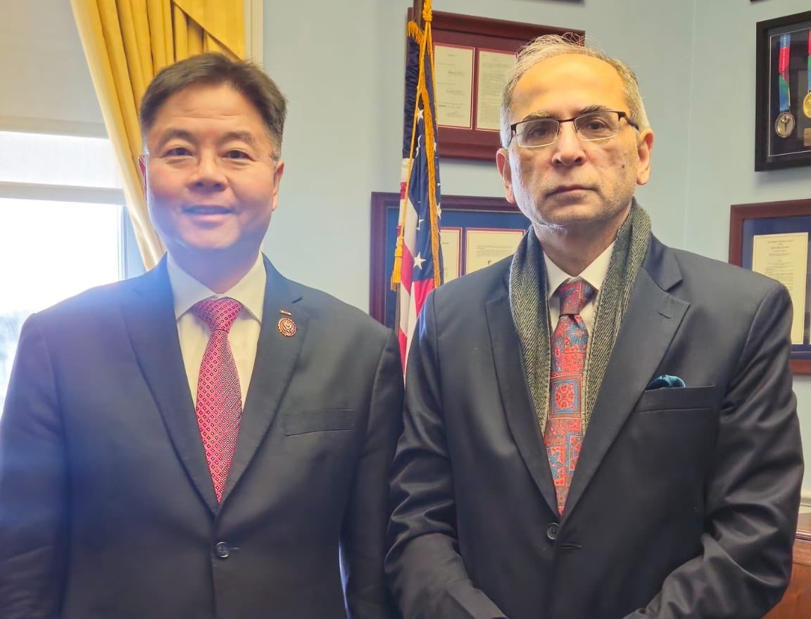 ਭਾਰਤੀ ਰਾਜਦੂਤ ਨੇ ਅਮਰੀਕੀ ਸੰਸਦ ਮੈਂਬਰਾਂ ਨਾਲ AI, ਰੱਖਿਆ ਅਤੇ ਵਪਾਰ ''ਤੇ ਕੀਤੀ ਚਰਚਾ