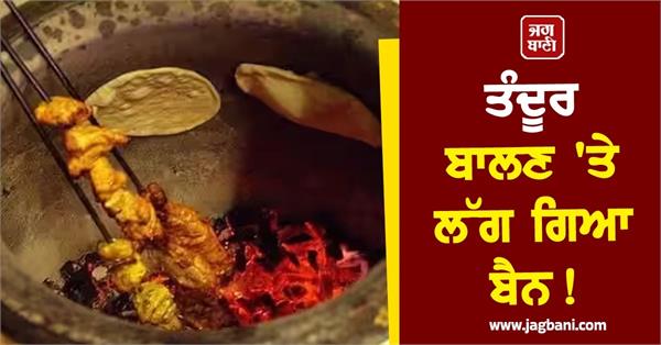 pollution ban tandoor burning coal wood
