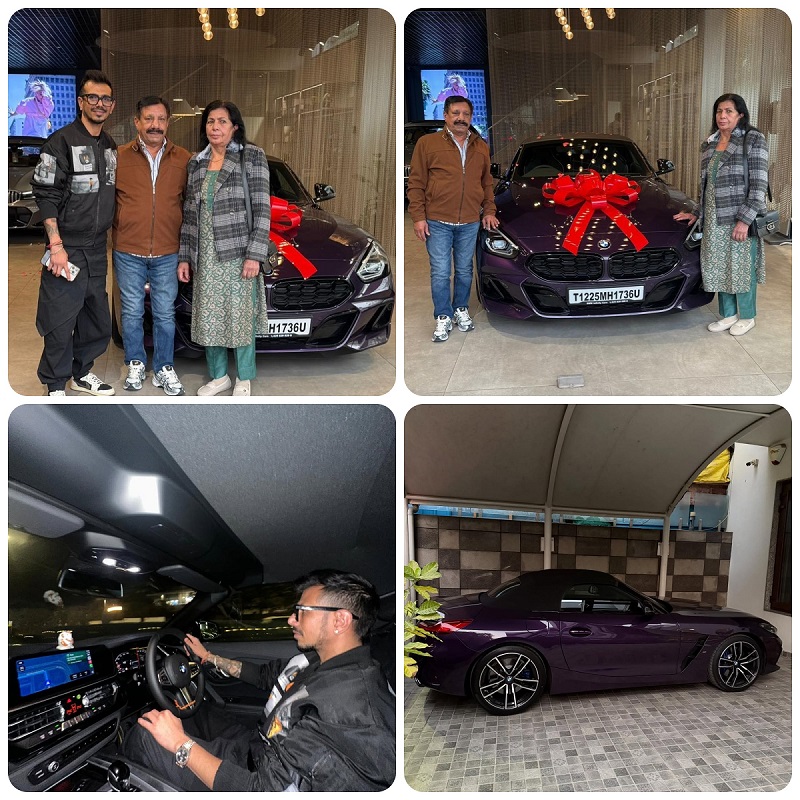 ਯੁਜਵੇਂਦਰ ਚਾਹਲ ਨੇ ਖਰੀਦੀ ਨਵੀਂ ਸ਼ਾਨਦਾਰ BMW ਕਾਰ, ਕੀਮਤ ਜਾਣ ਉੱਡ ਜਾਣਗੇ ਹੋਸ਼