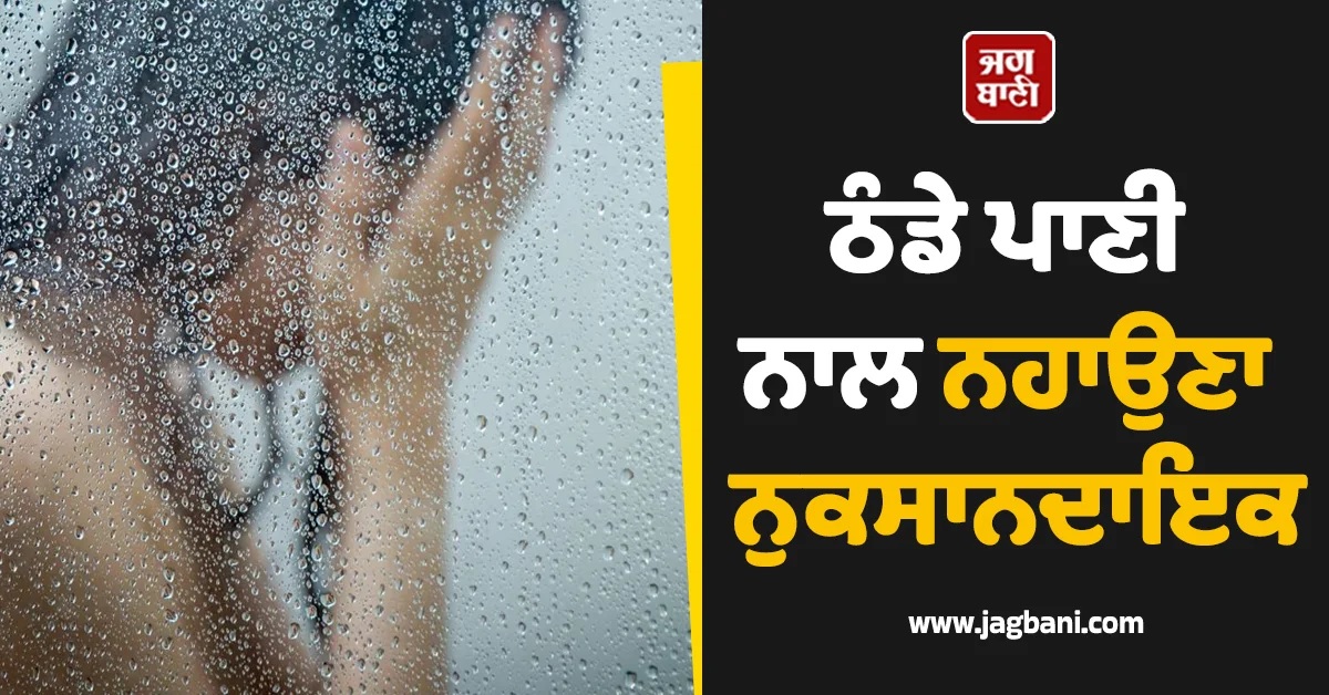ਠੰਡੇ ਪਾਣੀ ਨਾਲ ਨਹਾਉਣਾ ਨੁਕਸਾਨਦਾਇਕ! ਇਹ ਲੋਕ ਜ਼ਰੂਰ ਕਰਨ ਪਰਹੇਜ਼