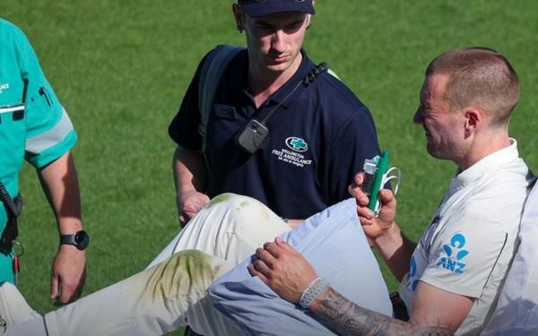 injured tickner will not bowl or field in the second test