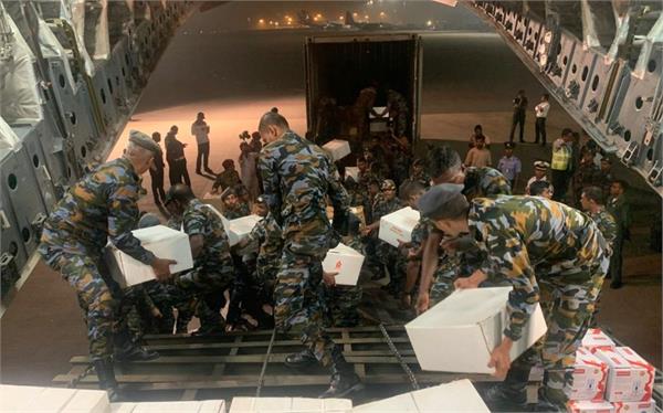 india sends mobile bridge  and water purification units to sri lanka