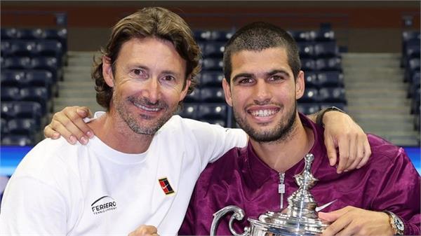 spanish tennis star alcaraz parts ways with coach ferrero