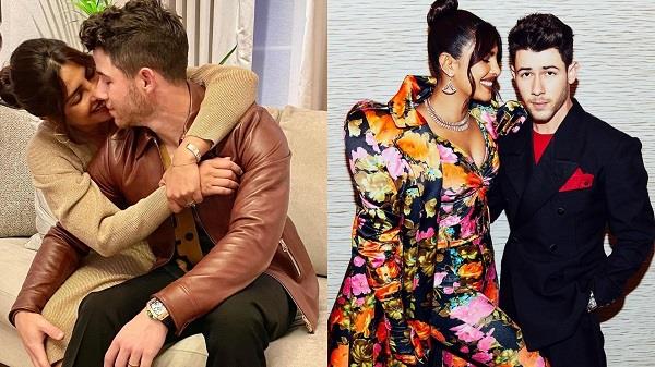 husband nick jonas cozy with priyanka chopra