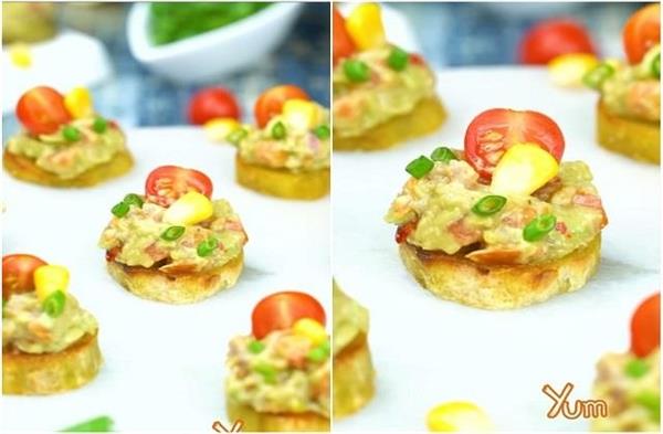 sweet potato canapes  healthy snack  recipe