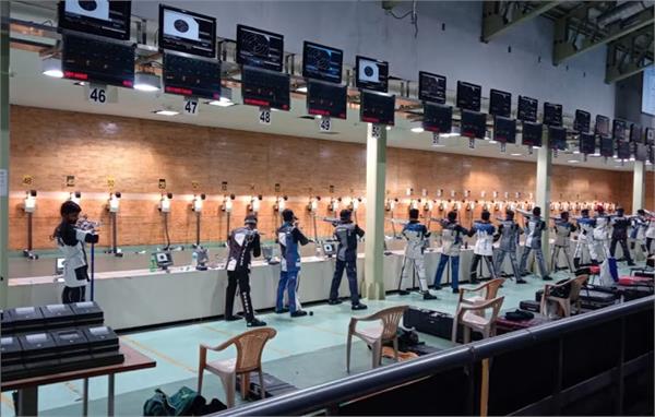 a record number of players in the national shooting championship