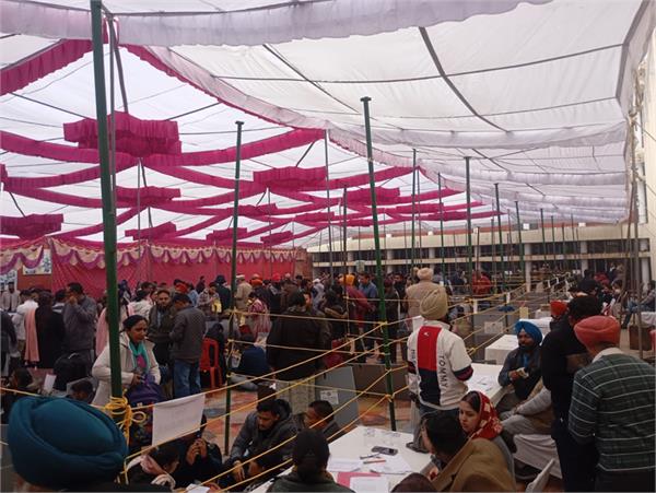 polling parties left for tanda district council and block committee elections