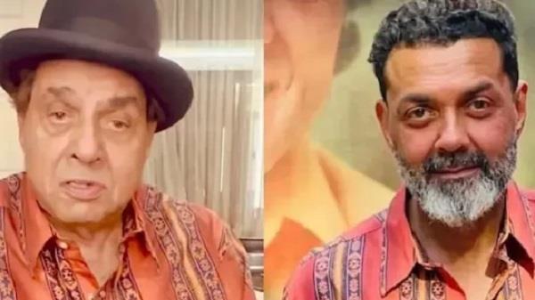 bobby deol father dharmendra shirt