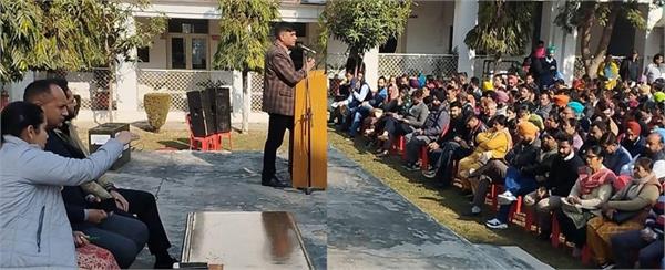 second rehearsal of election staff conducted