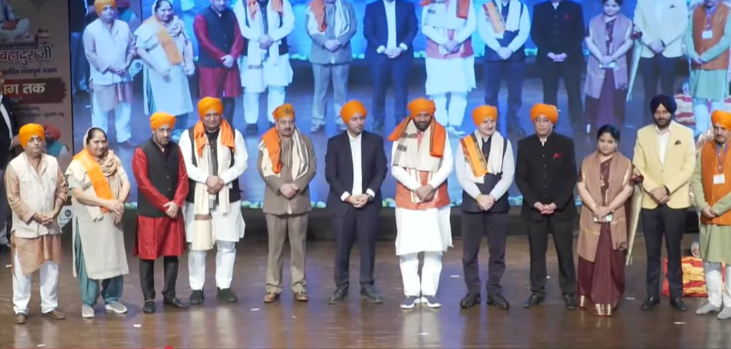 CM ਸੈਣੀ ਨੇ 350ਵੇਂ ਸ਼ਹੀਦੀ ਦਿਵਸ ਸਮਾਗਮ ''ਚ ਕੀਤੀ ਸ਼ਿਰਕਤ, ਕਿਹਾ- ''ਗੁਰੂ ਸਾਹਿਬ ਮਨੁੱਖੀ ਅਧਿਕਾਰਾਂ ਦੇ ਪਹਿਲੇ ਨਾਇਕ''