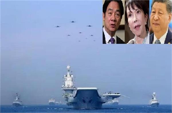 taiwan records 10 pla aircraft 6 plan vessels around its territory