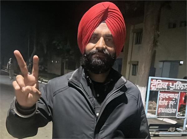 lakhwinder singh won by 102 votes